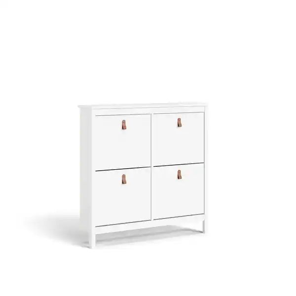 Porch & Den Madrid 4-Drawer Shoe Cabinet - Overstock - 33673581 | Bed Bath & Beyond