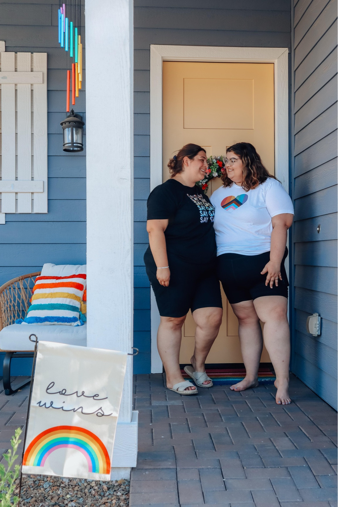 🏳️‍🌈 Happy Pride Month!!! 🏳️‍🌈

This is the first year we’ve felt comfortable and safe enough to put out Pride decorations and we are so in love with how it turned out! Our little neighborhood is so accepting and we are one out of FIVE gay couples, which is so special to us! Malori had to talk me out of putting up a huge banner of pride flags but she was right, it was overkill. 😂

Do you decorate for Pride Month?

#pridemonth2024 #pridemonth #lgbtcommunity #lesbianpride #lesbiancouple #gayborhood #loveislove #pride2024