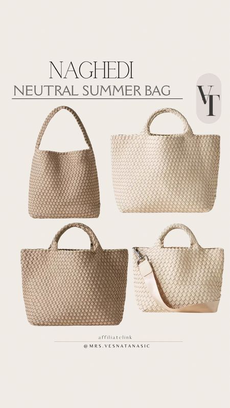 Crushing on these neutral Naghedi bags for summer! 

#LTKGiftGuide #LTKtravel #LTKitbag