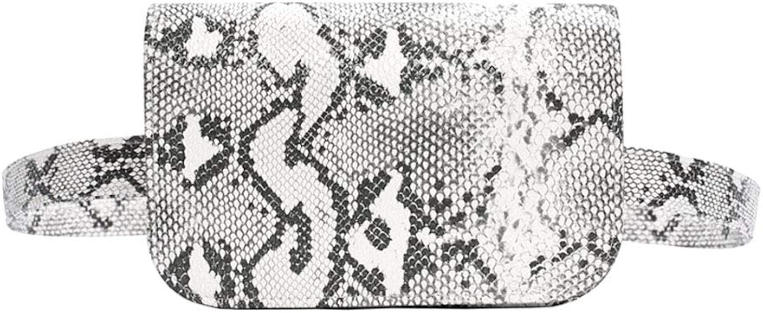 Women Snakeskin Fanny Pack | Amazon (US)