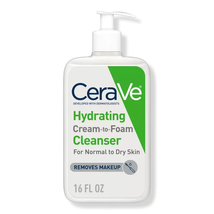 Hydrating Cream-to-Foam Cleanser - CeraVe | Ulta Beauty | Ulta