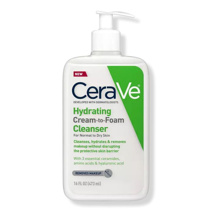 Hydrating Cream-to-Foam Cleanser - CeraVe | Ulta Beauty | Ulta