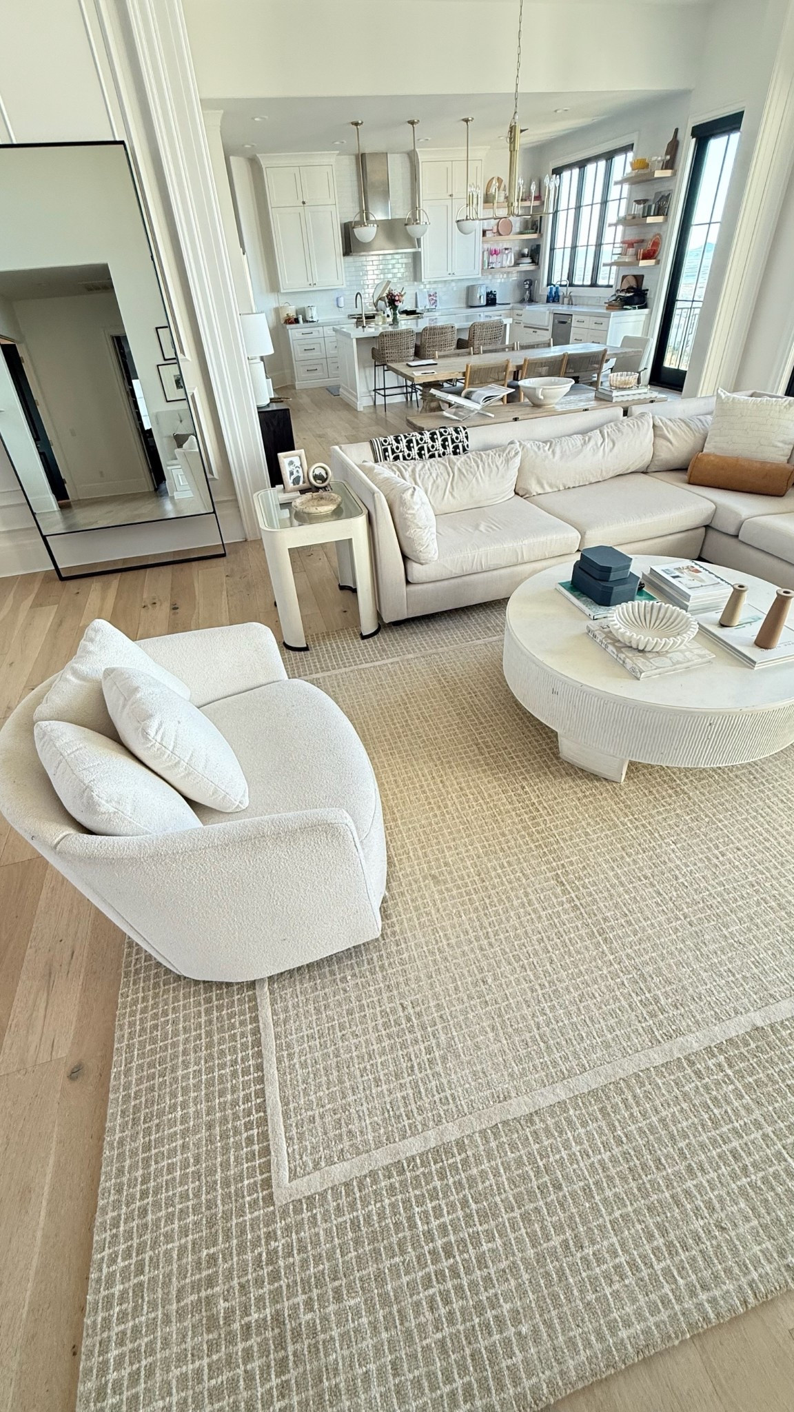 Freshen up your living room for spring!  Love this neutral rug from @wayfair @amazonhome 

Neutral rug, living room rug, checkered rug, neutral living room, white accent chair 

#LTKHome #LTKdayinmylife #LTKSeasonal