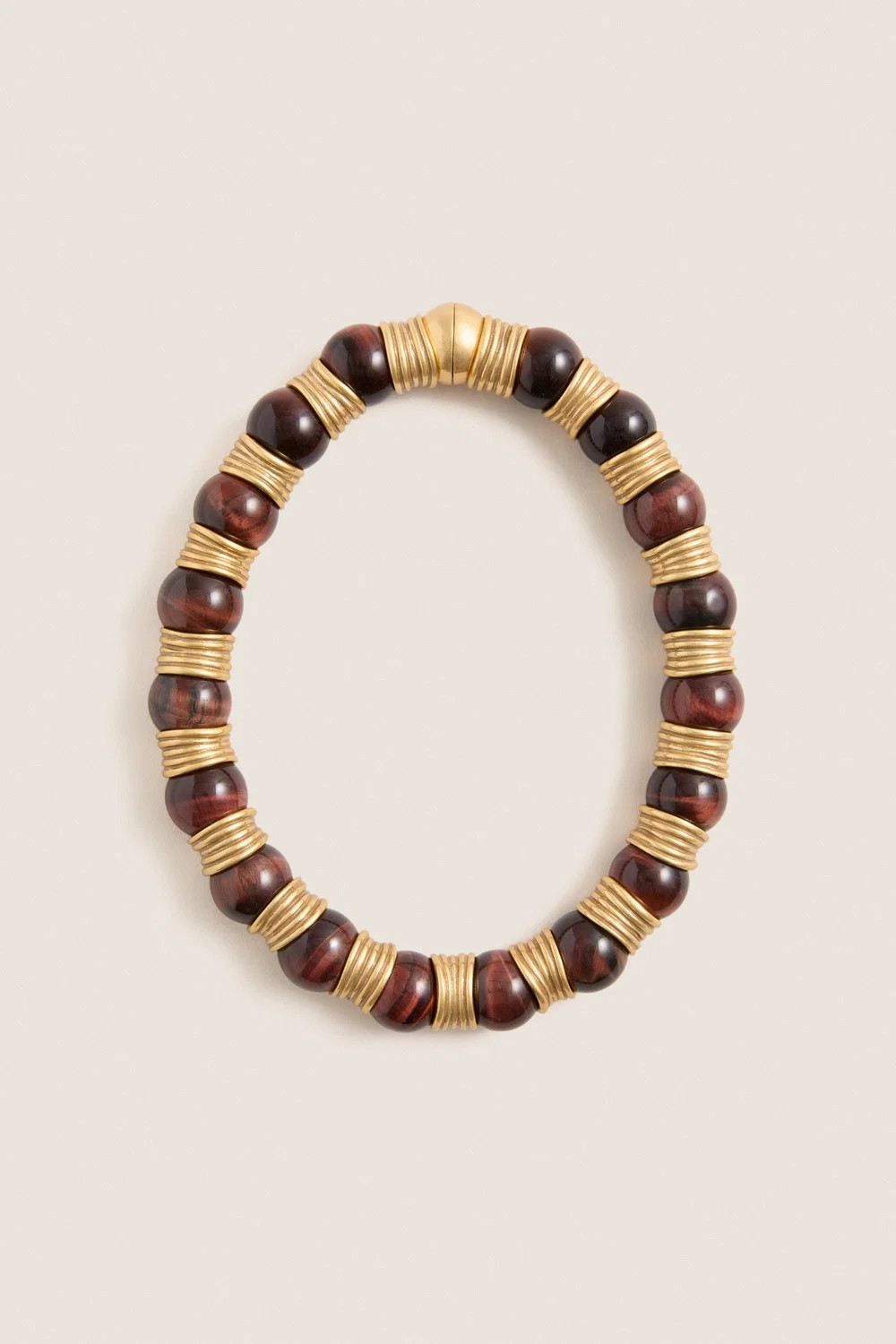 Tiger's Eye and Gold Station Necklace | Tuckernuck (US)