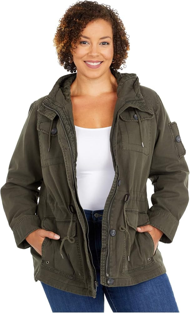 Levi's Women's Lightweight Cotton Military Jacket Coat | Amazon (US)