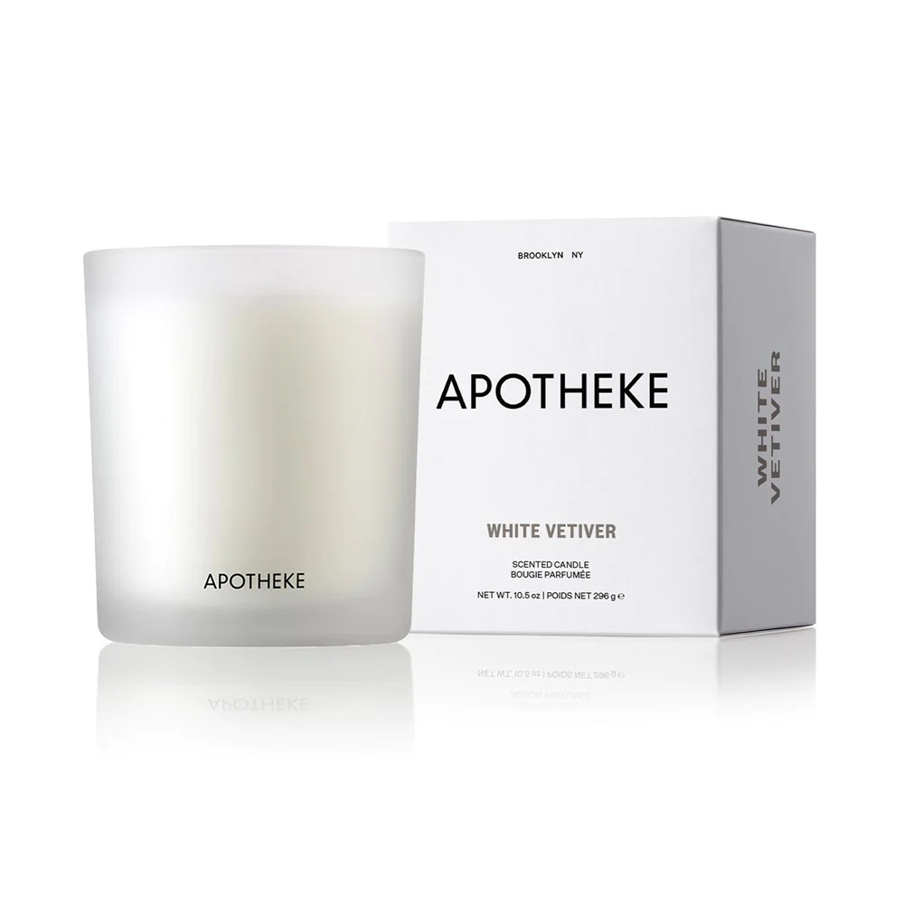 White Vetiver Classic Candle | Apotheke Co