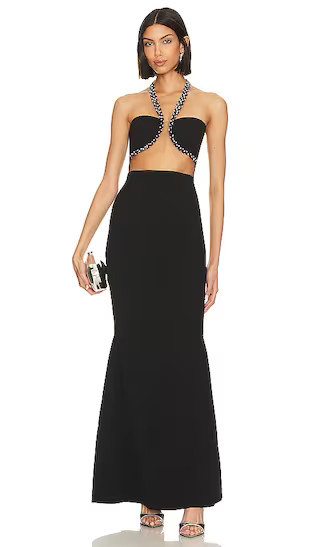 Adorn Gown in Black | Revolve Clothing (Global)