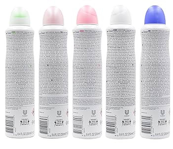 Dove Antiperspirant Deodorant Spray, International Version, 250 ml (Pack of 5) | Amazon (US)
