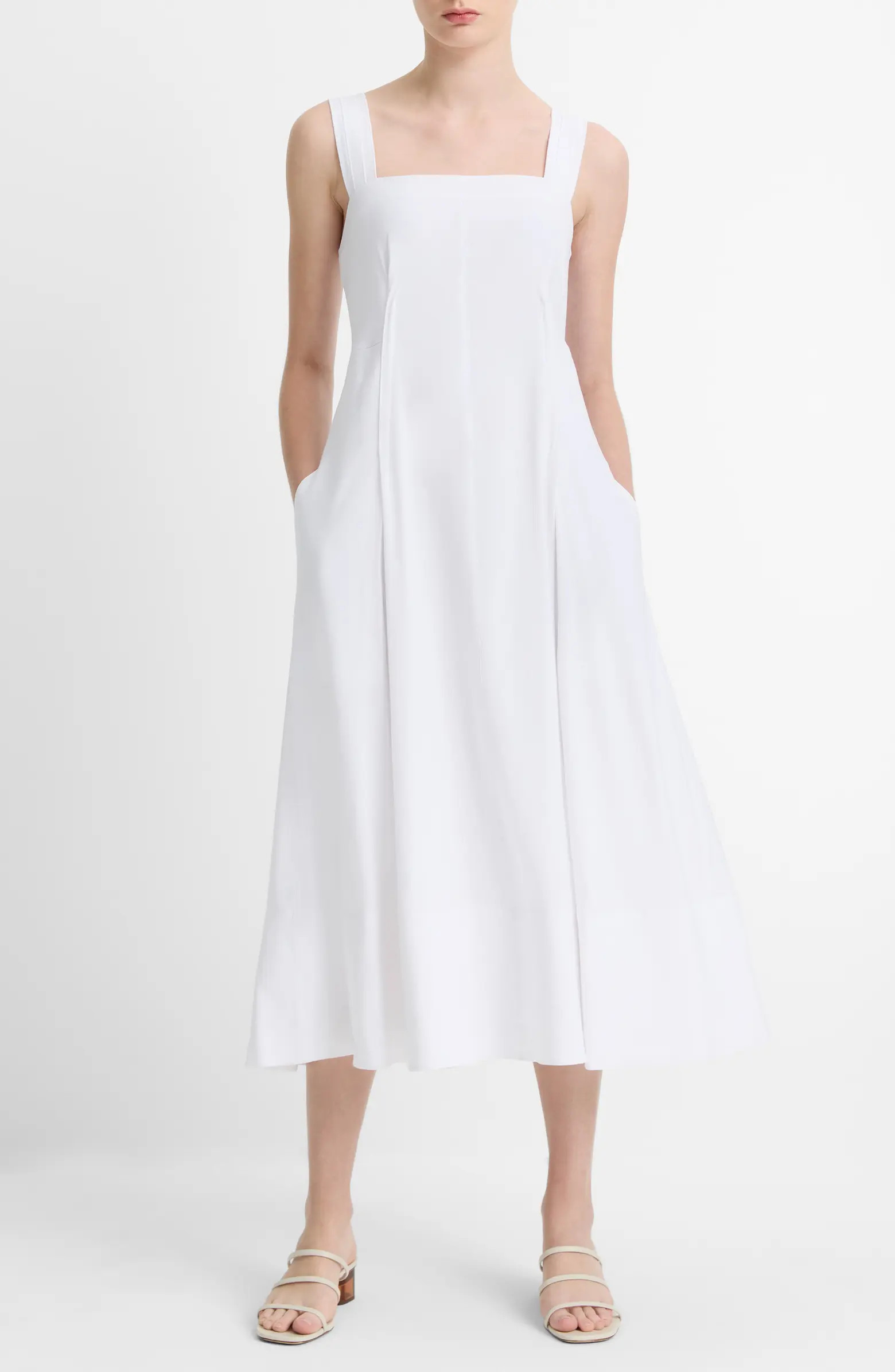 Vince Square Neck Sleeveless Maxi Dress | Nordstromrack | Nordstrom Rack