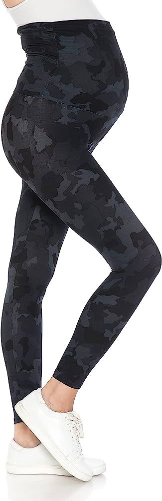 Leggings Depot Women's Maternity Leggings Over The Belly Pregnancy Casual Yoga Tights | Amazon (US)