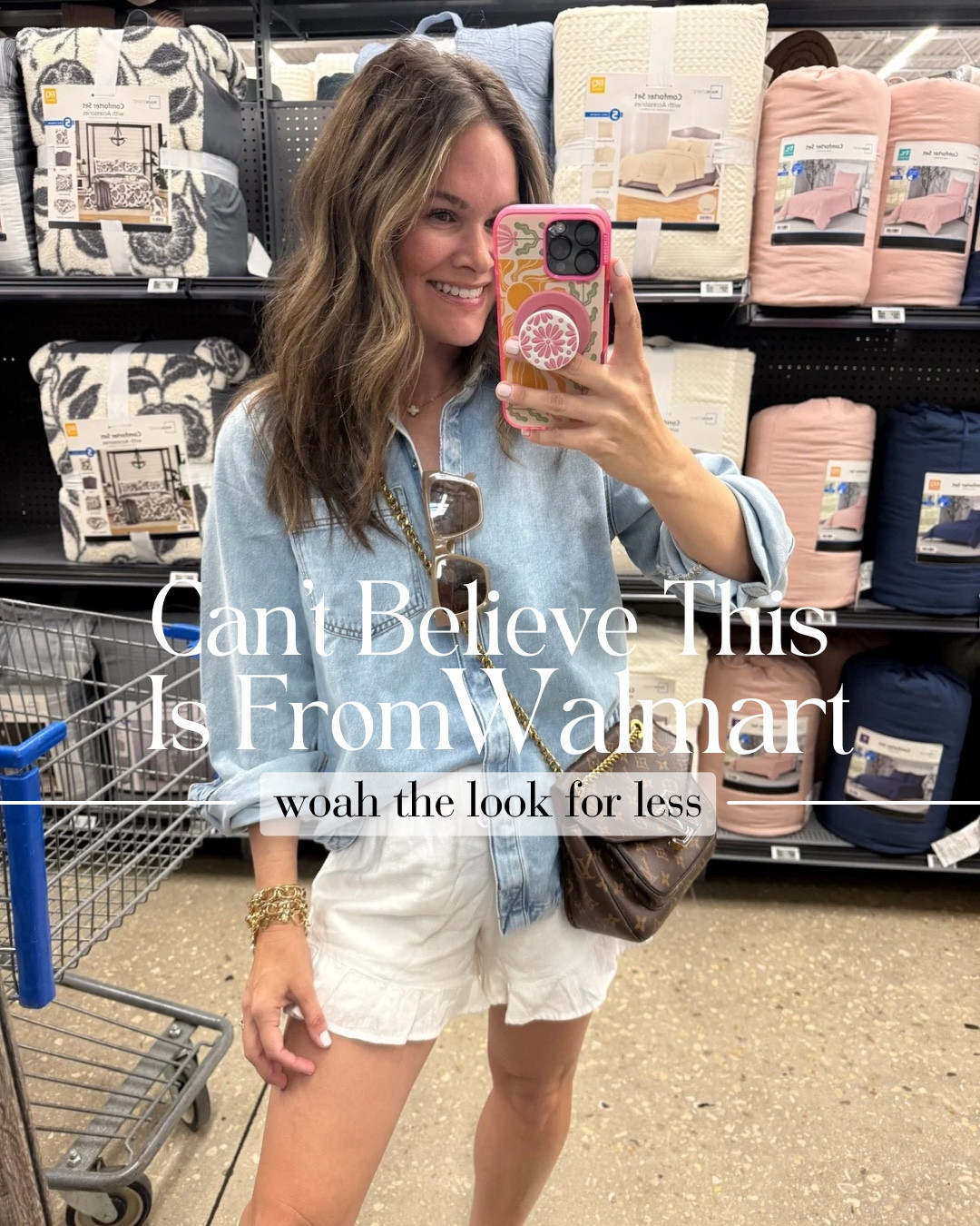 Drop “WALMART” below for deets🎉 Stopped into Walmart and found WAY more than I planned. Some really good spring pieces, a few look-for-less finds, and things I’d honestly tell my friends to grab. #walmartfashion 

#LTKootd #LTKSaleAlert #LTKgrwm