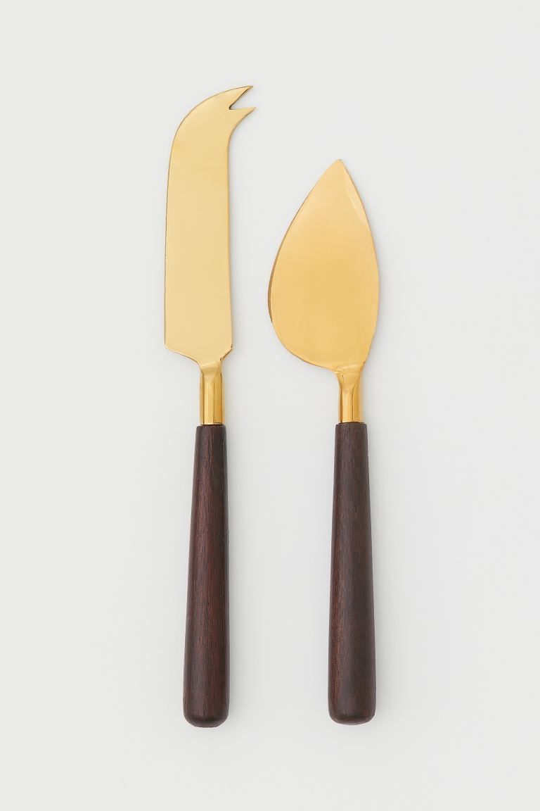 2-pack Metal Cheese Knives | H&M (US)