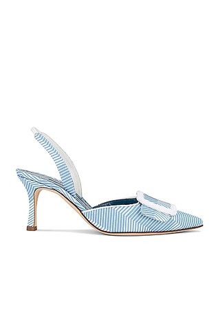 Mayslibi 70 Grosgrain Pump | FWRD 
