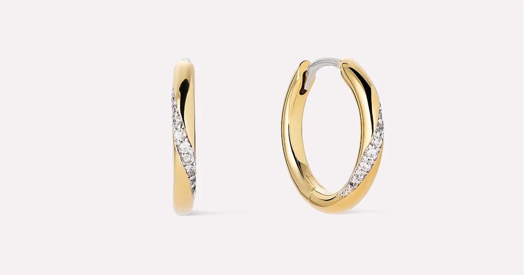 Kira Slim Hoops | Ana Luisa