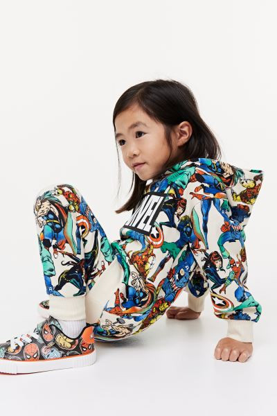 2-piece Printed Sweatshirt Set | H&M (US + CA)