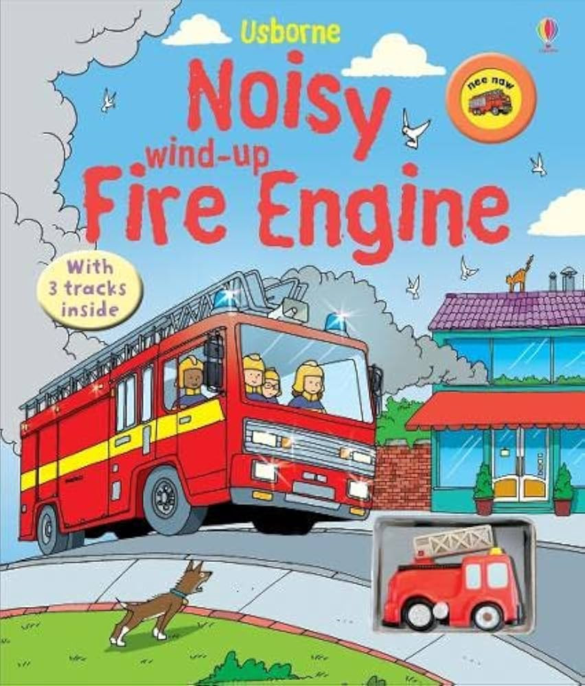 Noisy Wind-up Fire Engine | Amazon (US)