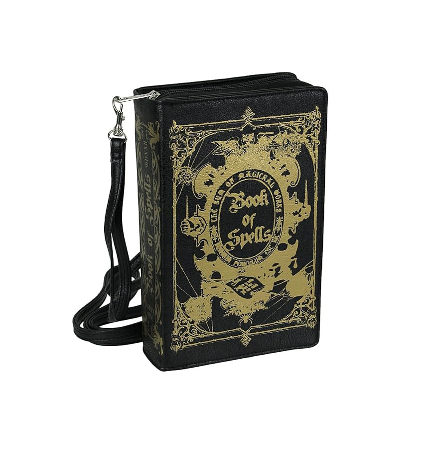 Book of Spells Clutch Bag in Vinyl Material | Amazon (US)