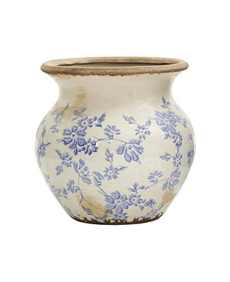 7" Tuscan Ceramic Scroll URN Vase | Macy's
