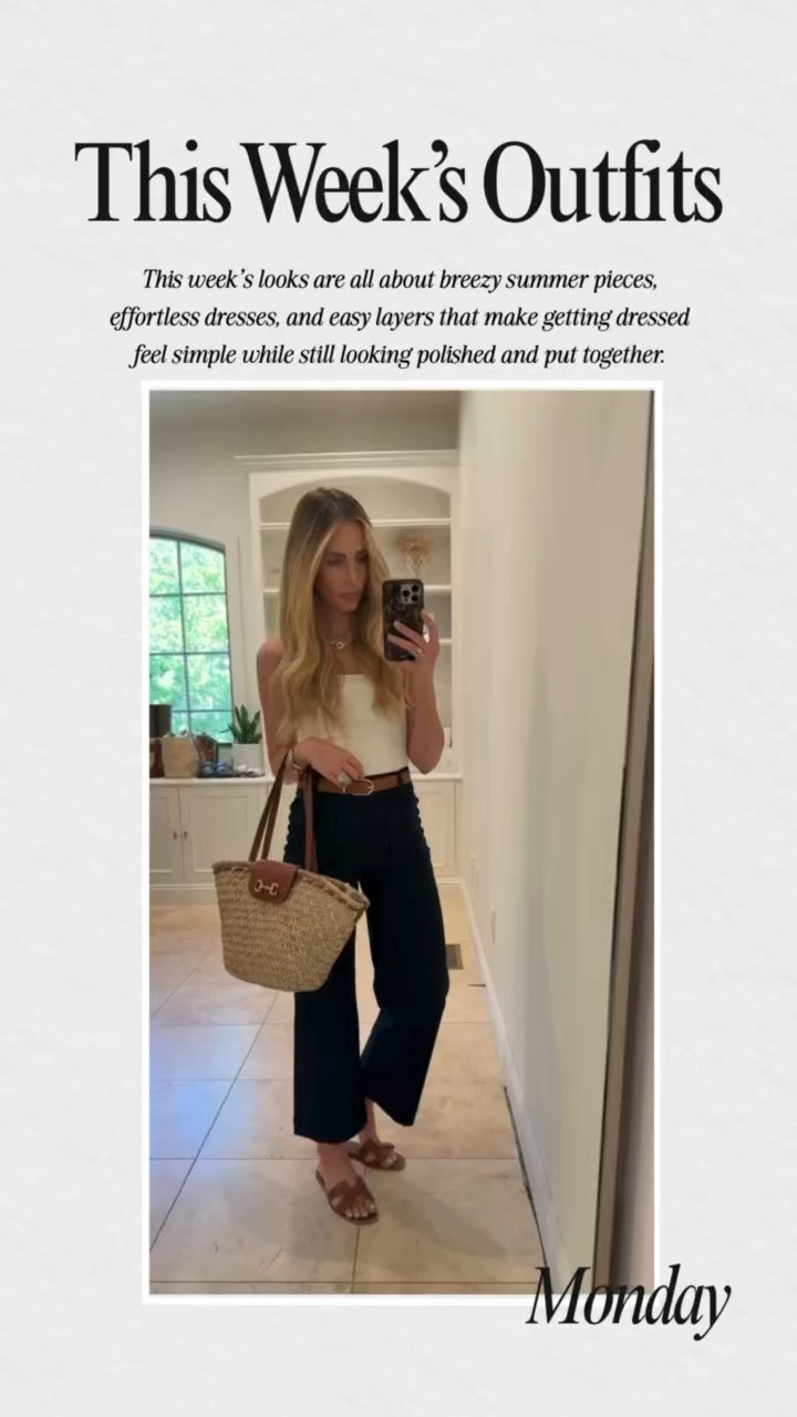 This week’s outfits! 

#LTKootd