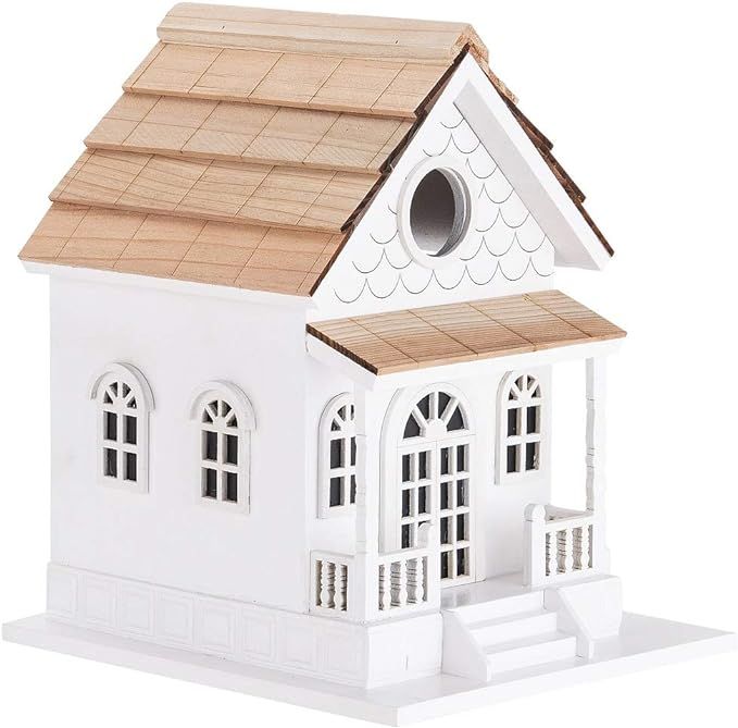 Modern Home Outdoor Wooden Birdhouse - Country Colonial | Amazon (US)