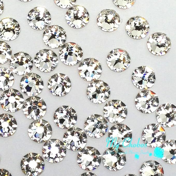 144 pcs Crystal (001) clear Swarovski NEW 2088 Xirius 20ss Flat backs Rhinestones 5mm ss20 | Amazon (US)