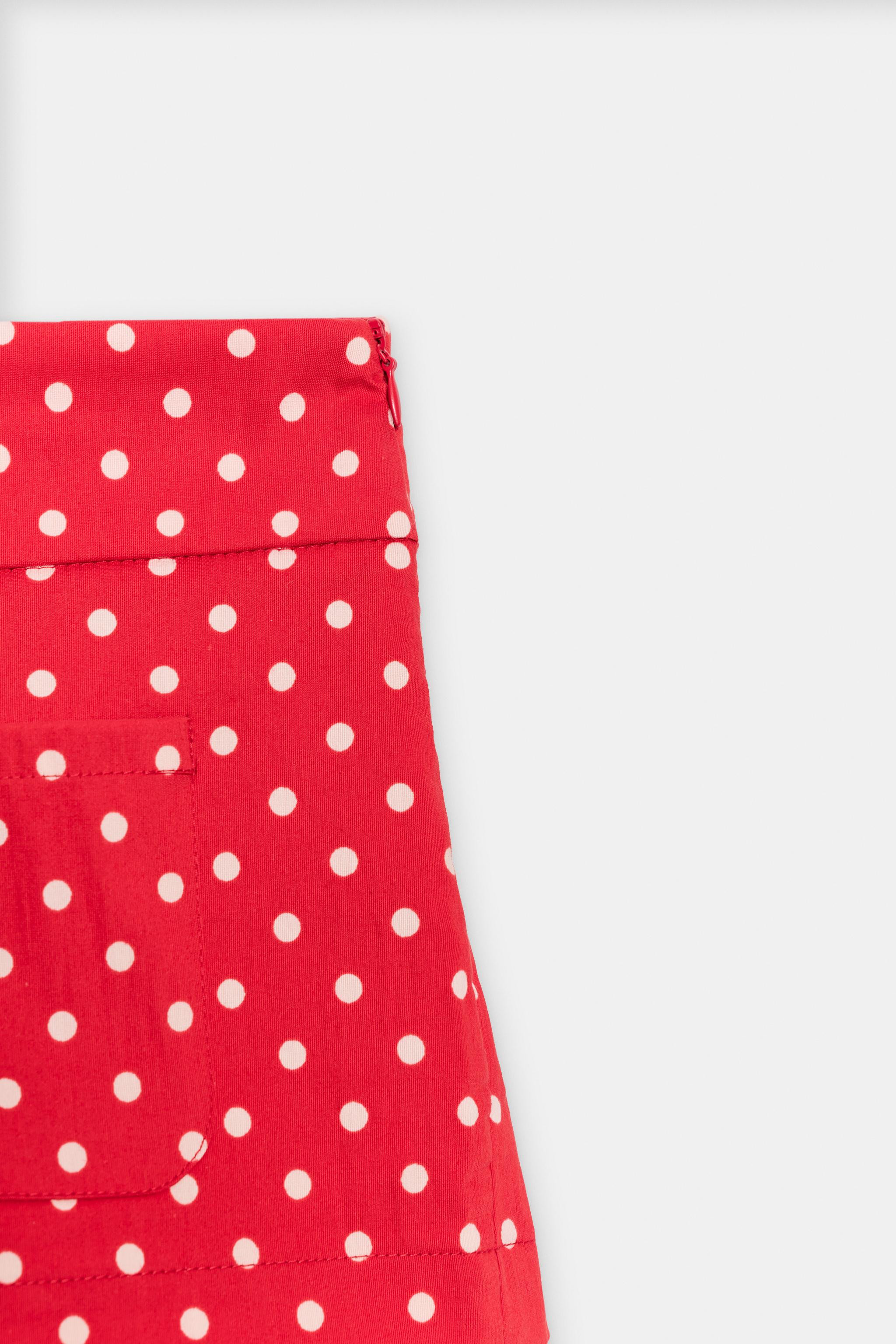POLKA DOT MINI SHORTS | Zara US