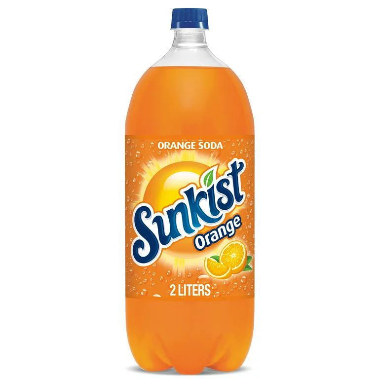 Sunkist Orange Soda Pop, 2 L, Bottle | Walmart (US)