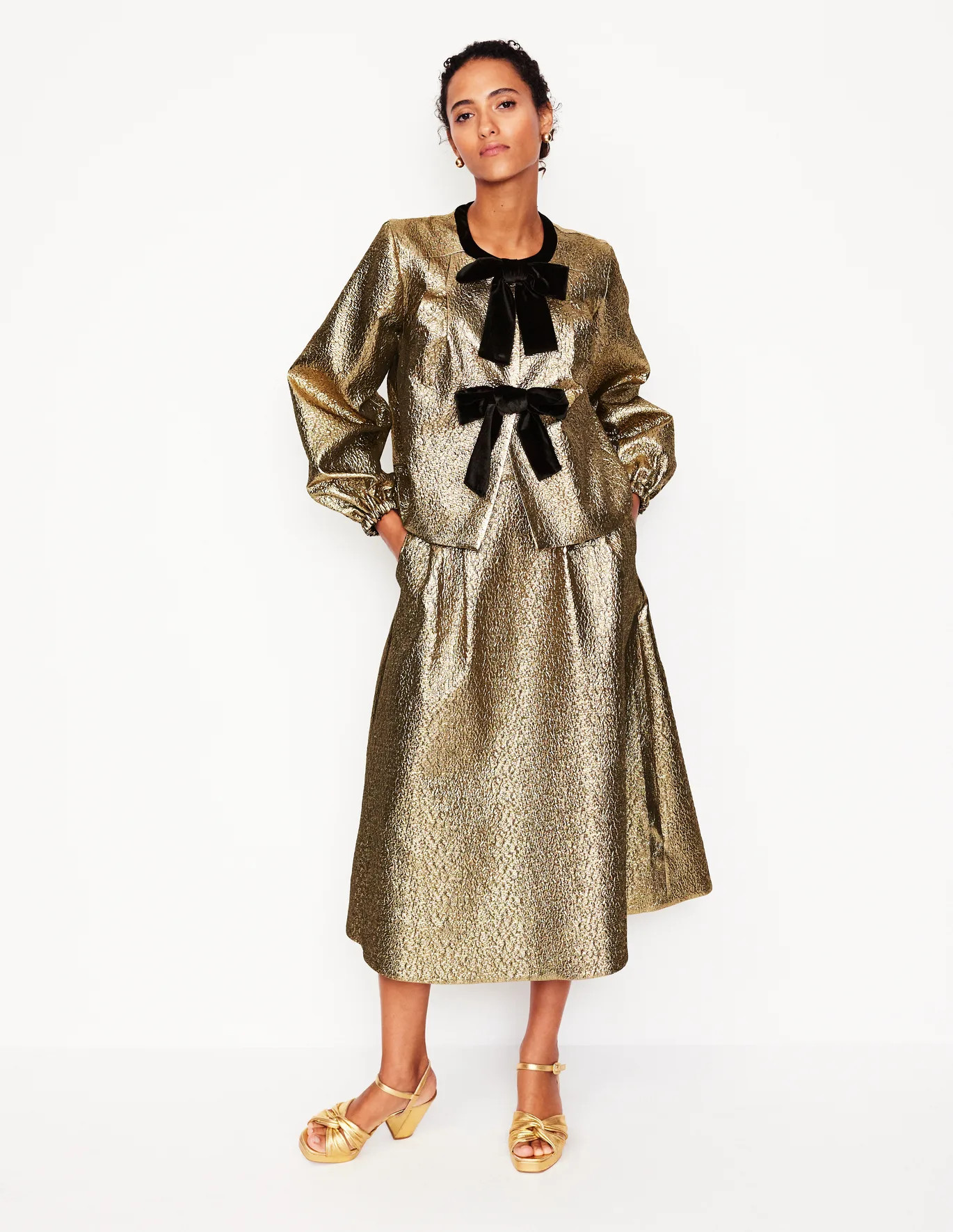 Angelica Jacquard Skirt | Boden UK