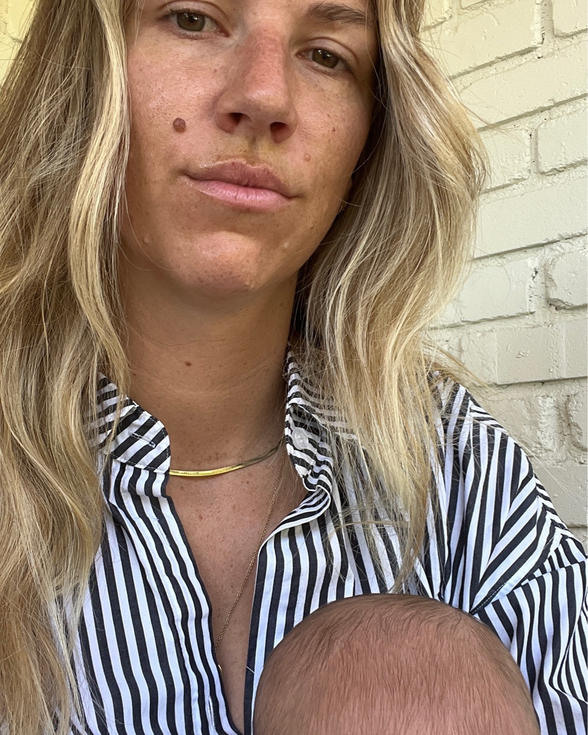 felt cute post-facial 💙 also this $11 amazon necklace is *chefs kiss*

#LTKbaby #LTKfindsunder50 #LTKfamily