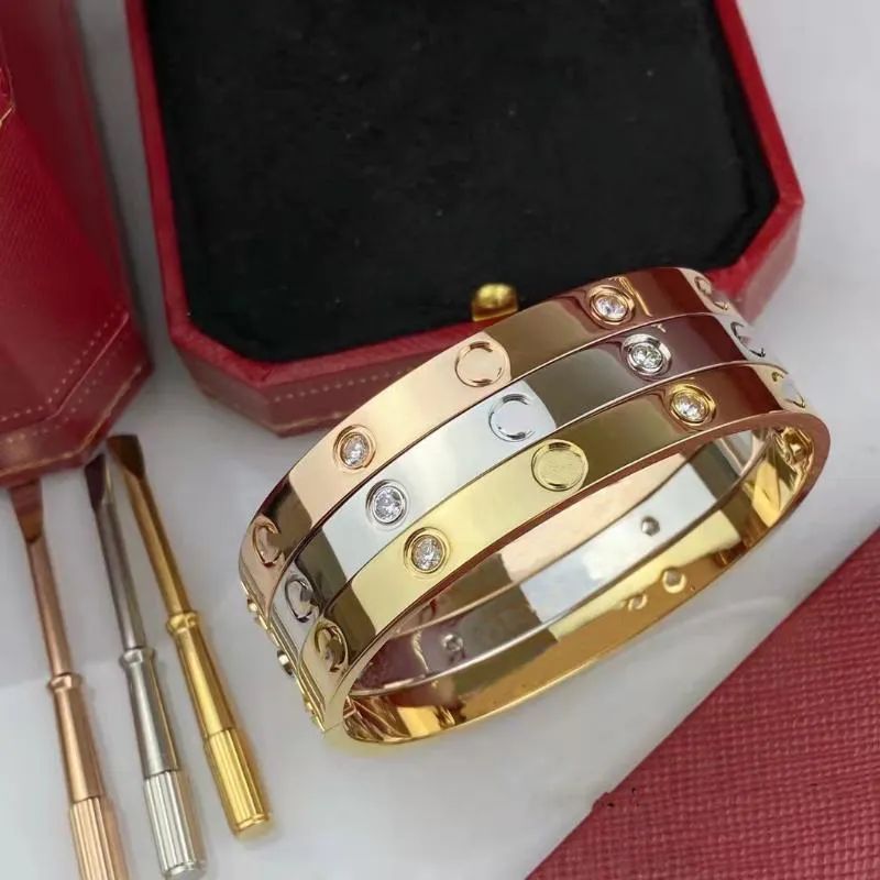 High End Luxury Screwdriver Love Bracelet Fashion Unisex Cuff Bracelet 316L Stainless Steel Plate... | DHGate