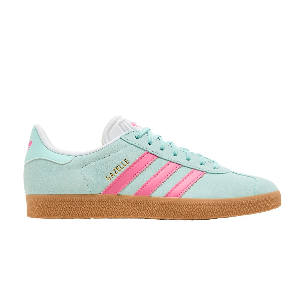 adidas Wmns Gazelle 'Semi Flash Aqua Lucid Pink' | Teal | Women's Size 7.5 | GOAT
