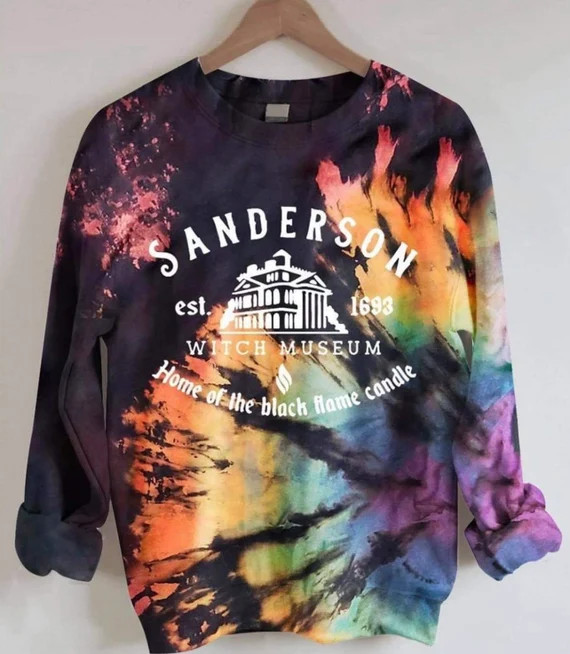 Tye dye Sanderson witch museum | Etsy | Etsy (US)