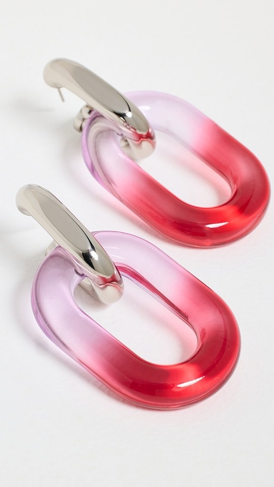 Paco Rabanne Xl Resin Link Double Earrings | SHOPBOP | Shopbop