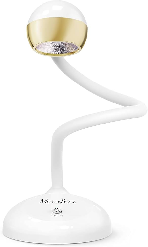 MelodySusie 360\u00b0 2-in-1 Gooseneck Nail Lamp S-Pro09M for Detail Work | Amazon (US)