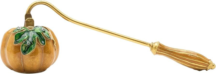 Pumpkin-Shaped Metal Candle Snuffer, Decorative Hand-Painted Candle Extinguisher, Long Handle Can... | Amazon (US)