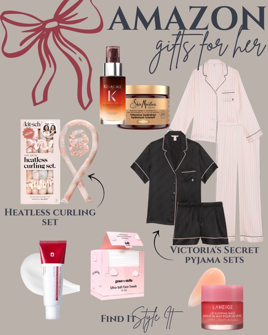 Amazon has great options for affordable gift ideas for her. Spoil her with premium skin care products and Victoria's Secret pyjama.  

Gift ideas for her

#LTKSeasonal
#LTKOver40
#LTKSaleAlert
#LTKFindsUnder50
#LTKFindsUnder100
#ltkxprimeday
#teengiftideas #giftguide

#LTKbeauty #LTKholiday #LTKgiftguide