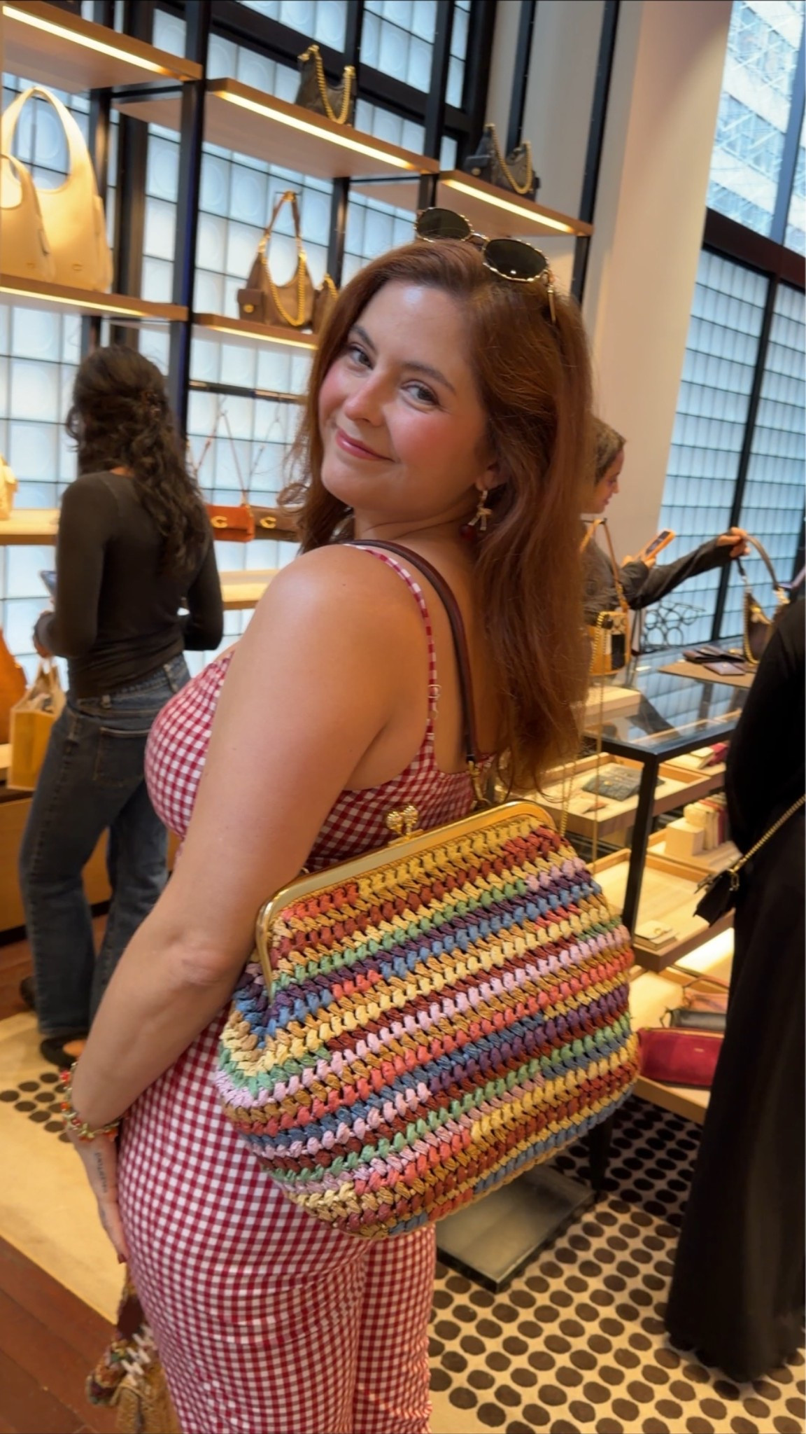 Rainbow coach kisslock bag

#LTKMidsize #LTKSeasonal #LTKSaleAlert