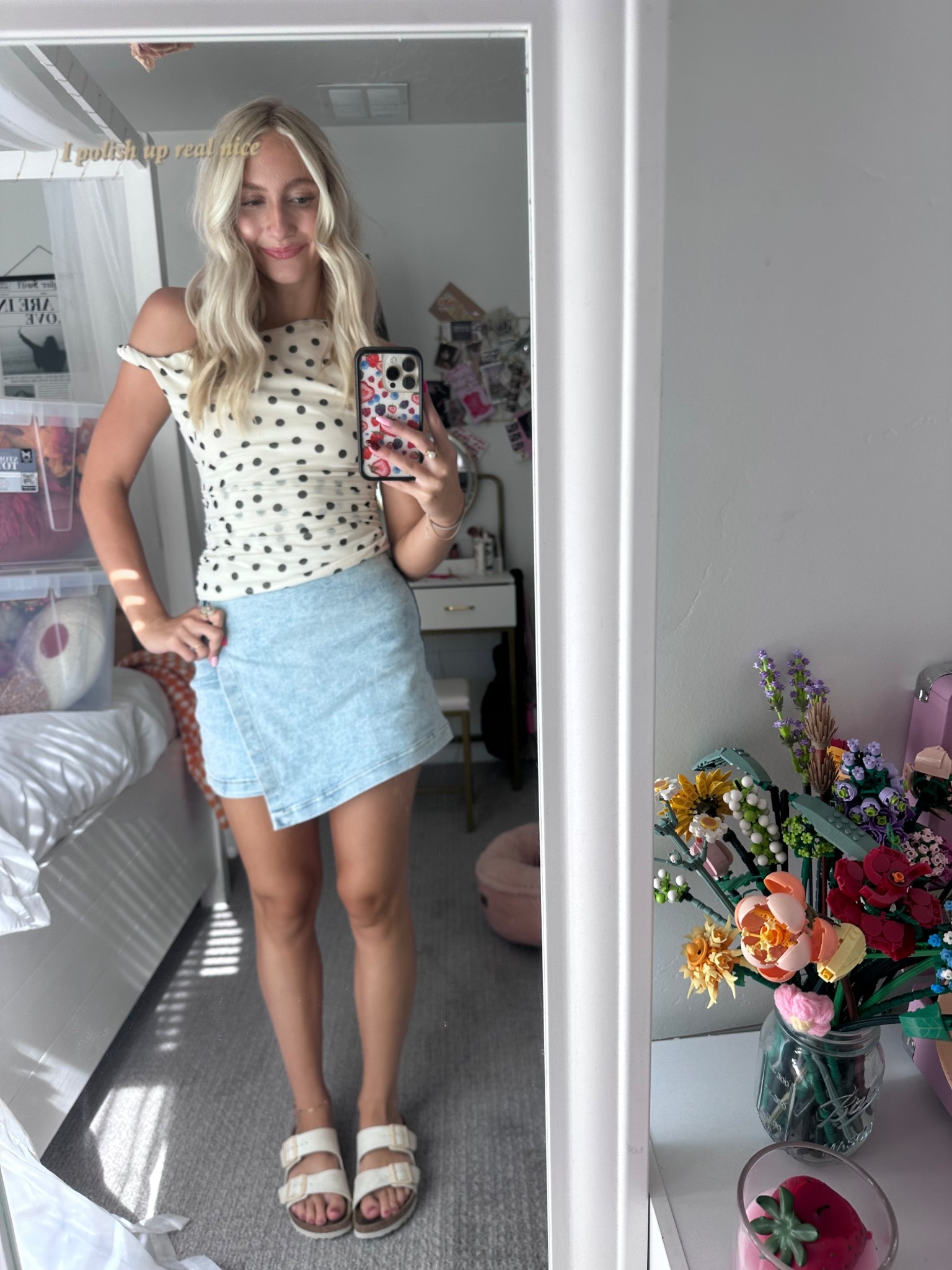 my first day of senior year! 