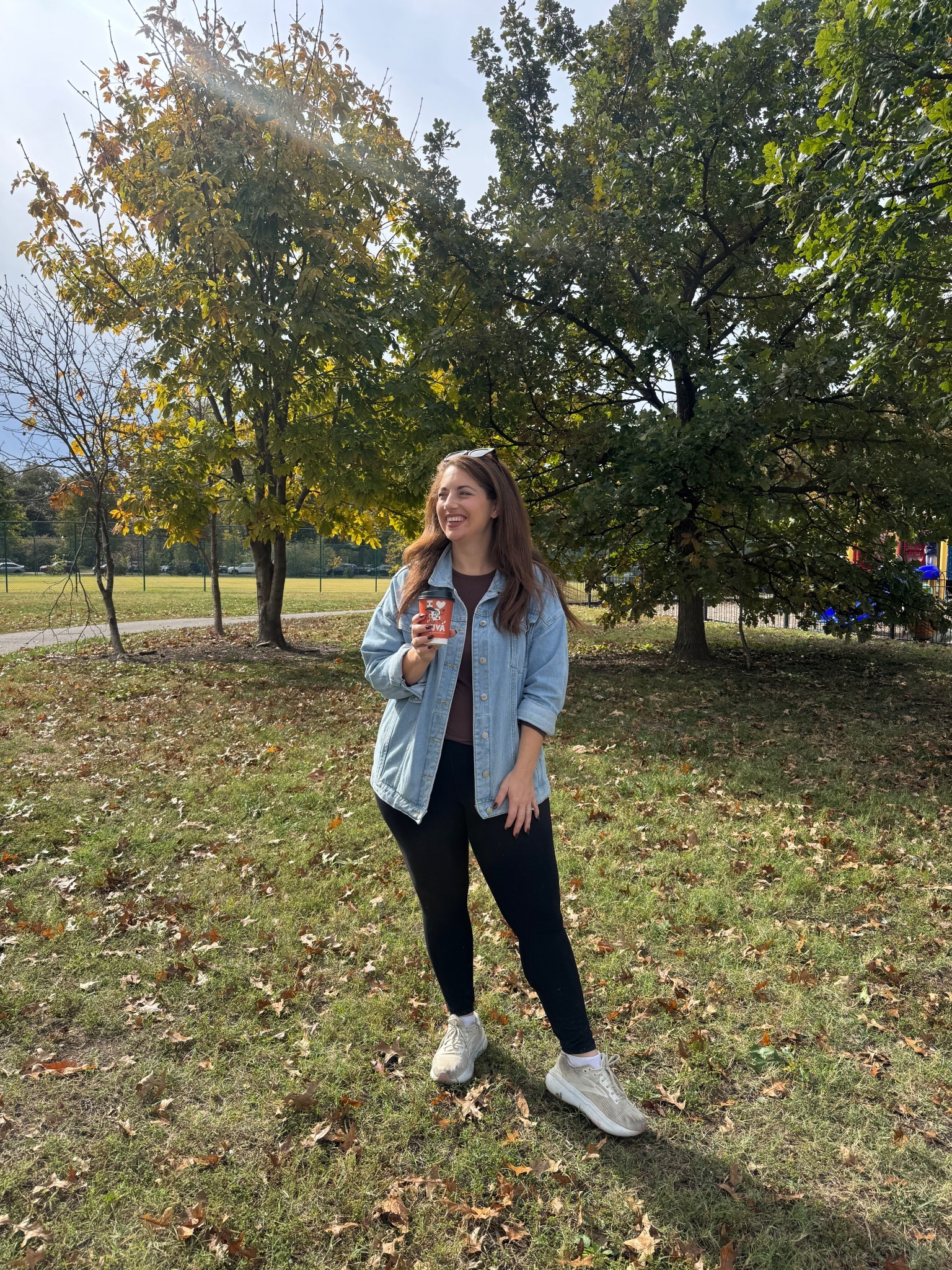The best oversized jean jacket for fall! 