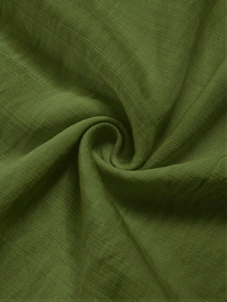 SOLERSUN Plus Size Women's Spring And Summer Fashion Solid Color Lace-Up A-Line Loose Casual Vaca... | SHEIN