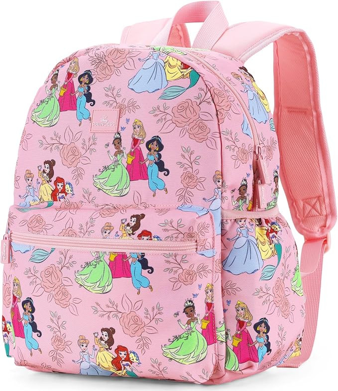 Disney Princess Backpack, 12" Preschool Lightweight Backpack for Girls | Ultra-Lightweight,Ergono... | Amazon (US)