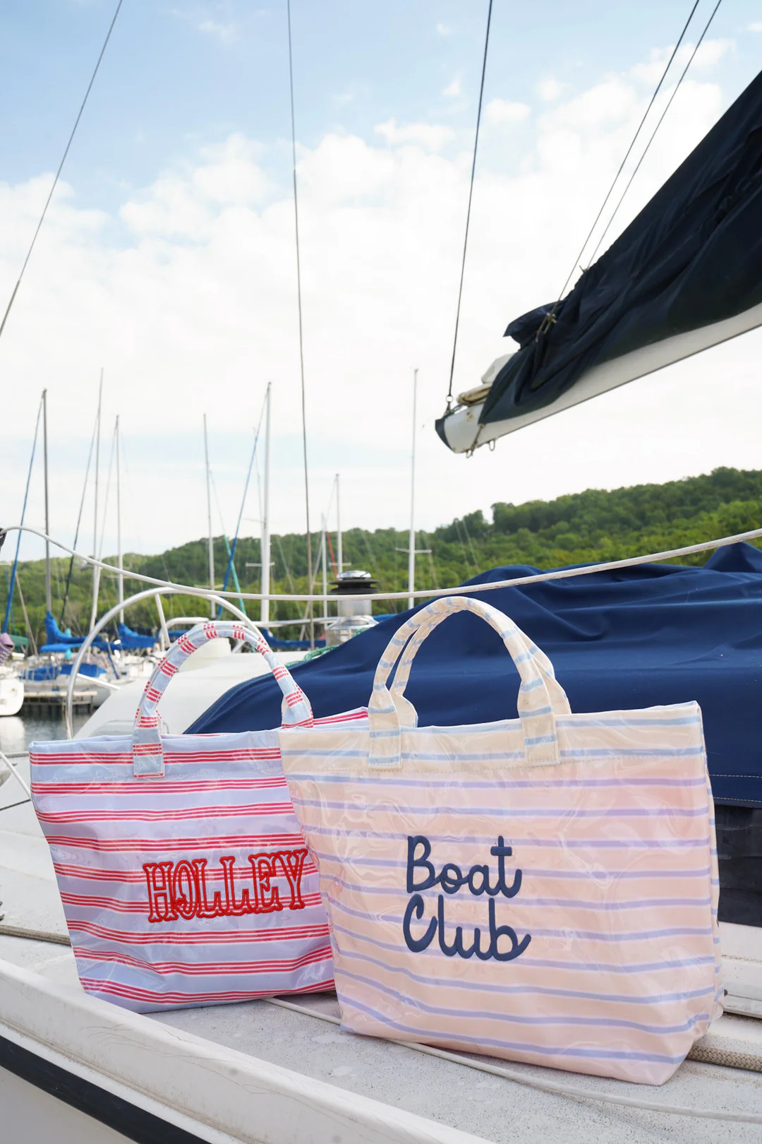 Cabana Clear Coat Tote | KenzKustomz