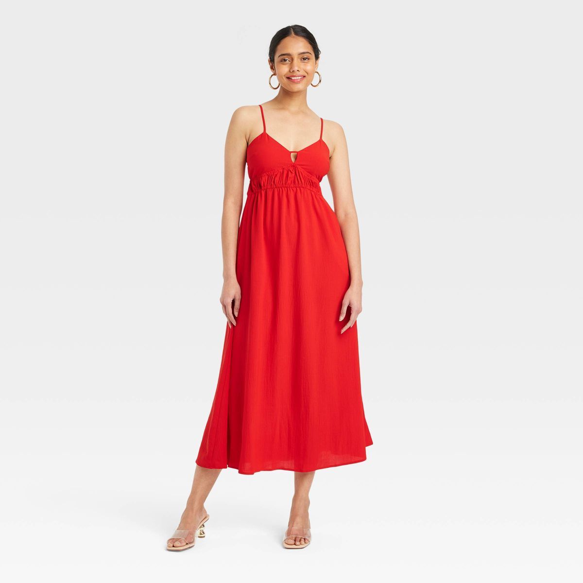 Women's Best Ever Maxi A-Line Dress - A New Day™ Red M | Target