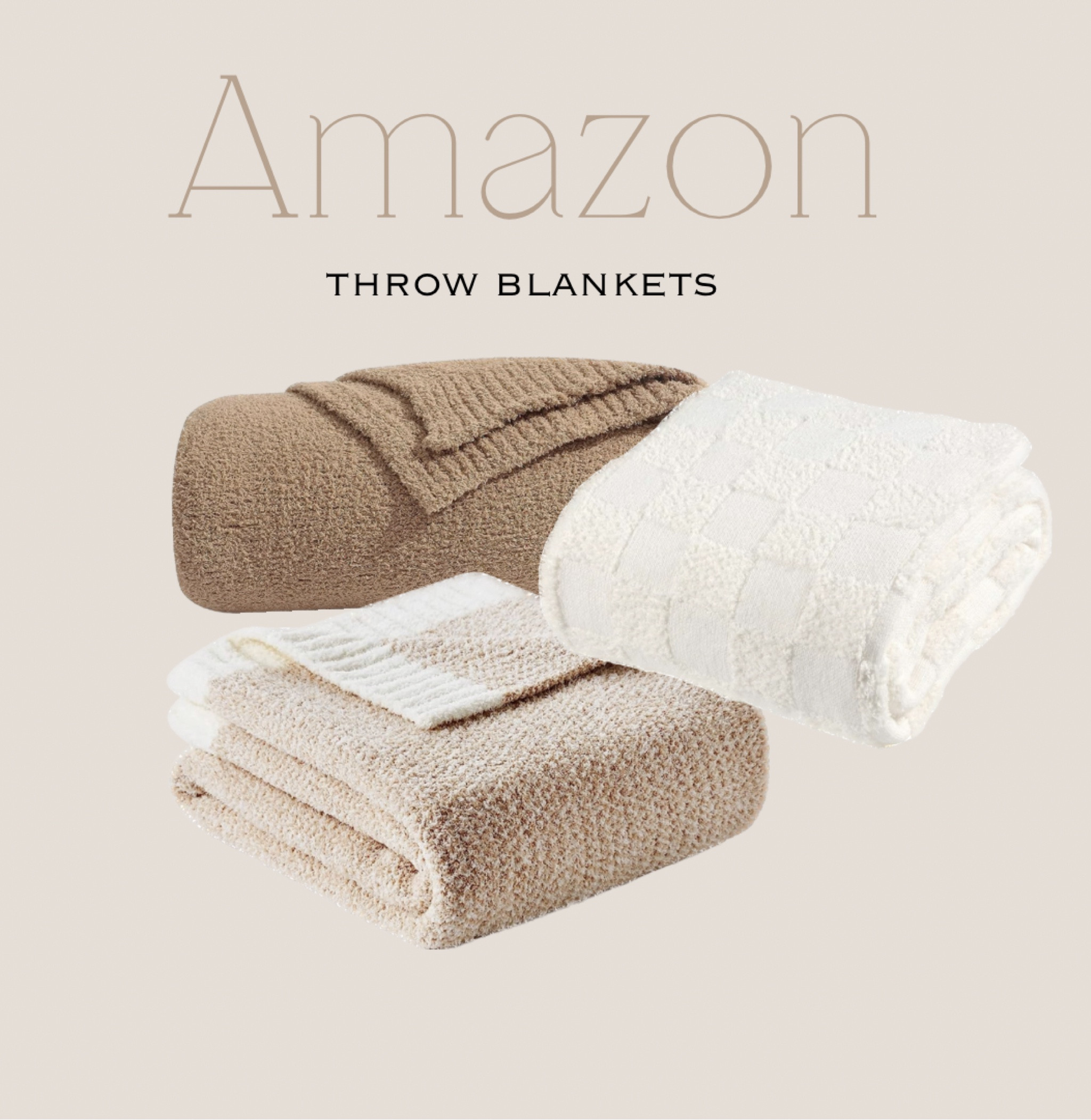 Get ready for fall with these cozy affordable throw blankets from Amazon. Perfect wedding or house warming gift. You can’t go wrong with a cute throw blanket! #throwblanket #homedecor #neutral #cozy #comfy #weddinggift #housewarminggift #weddinggiftguide #neutraldecor #cozyblanket #livingroom #lightweight #warmblankets #fall #falldecor 

#LTKSeasonal #LTKunder50 #LTKhome
