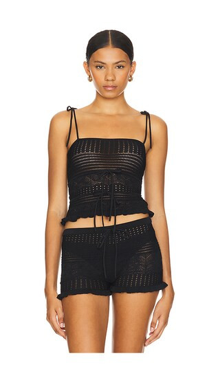 LOBA Carly Tank in Black. | Revolve Clothing (Global)