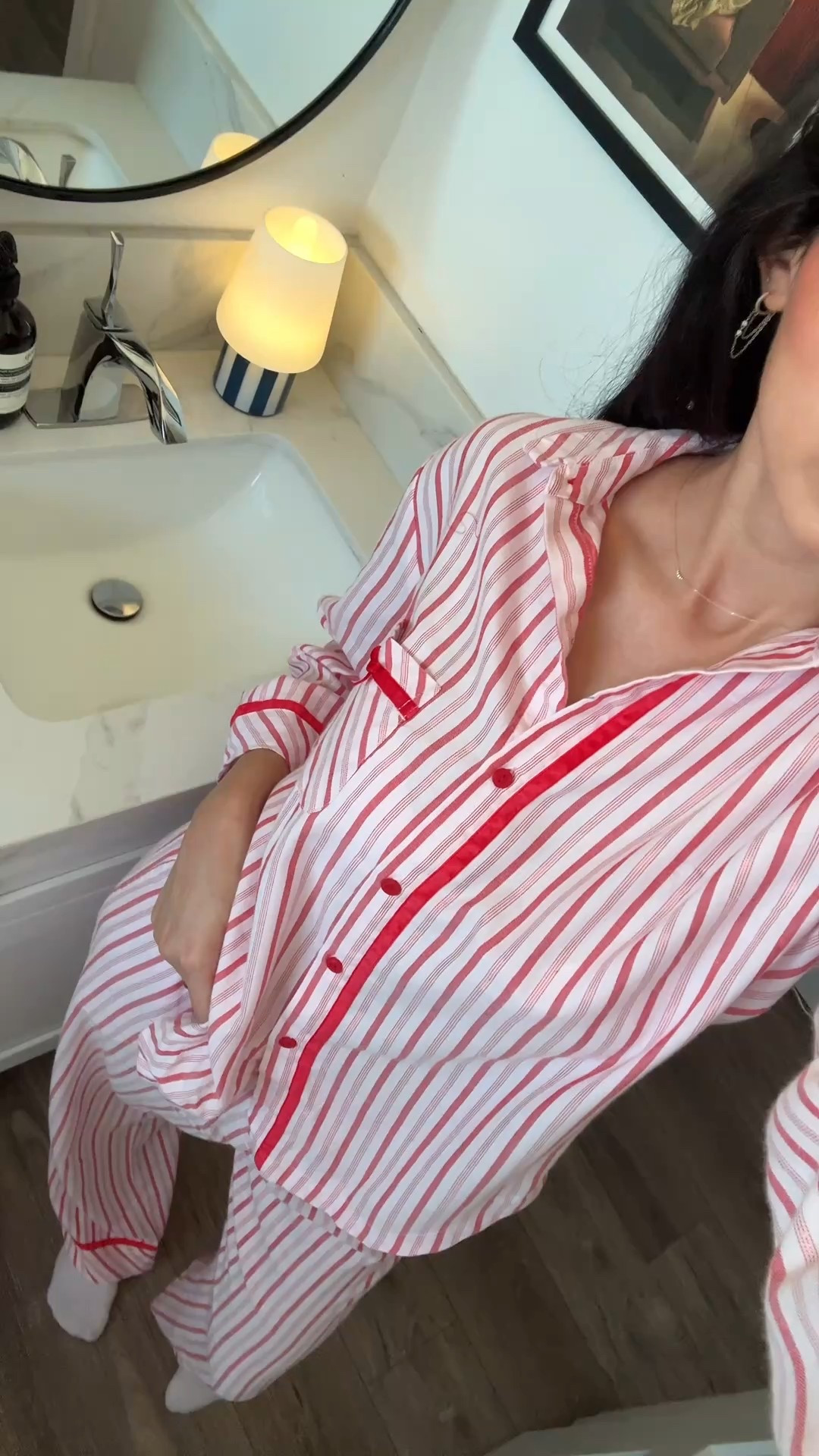 leaning into the cozy season with @VSPINK #PINKpartner 