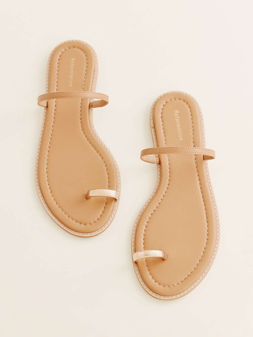 Cassandra Flat Sandal | Reformation (Global)