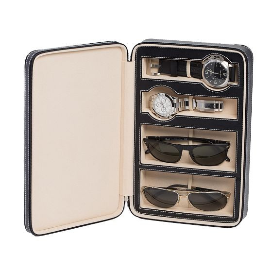 Watch and Sunglasses Travel Case | Mark and Graham