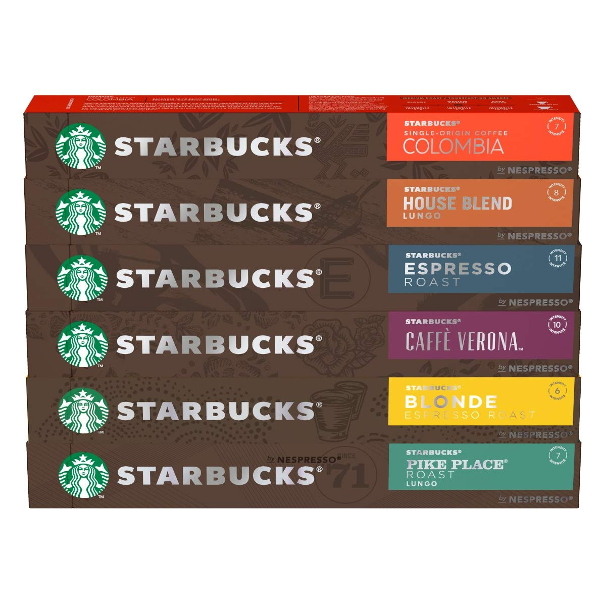 60 Cápsulas Starbucks Nespresso - Degustação Café - Cápsula Alumínio | Amazon (BR)