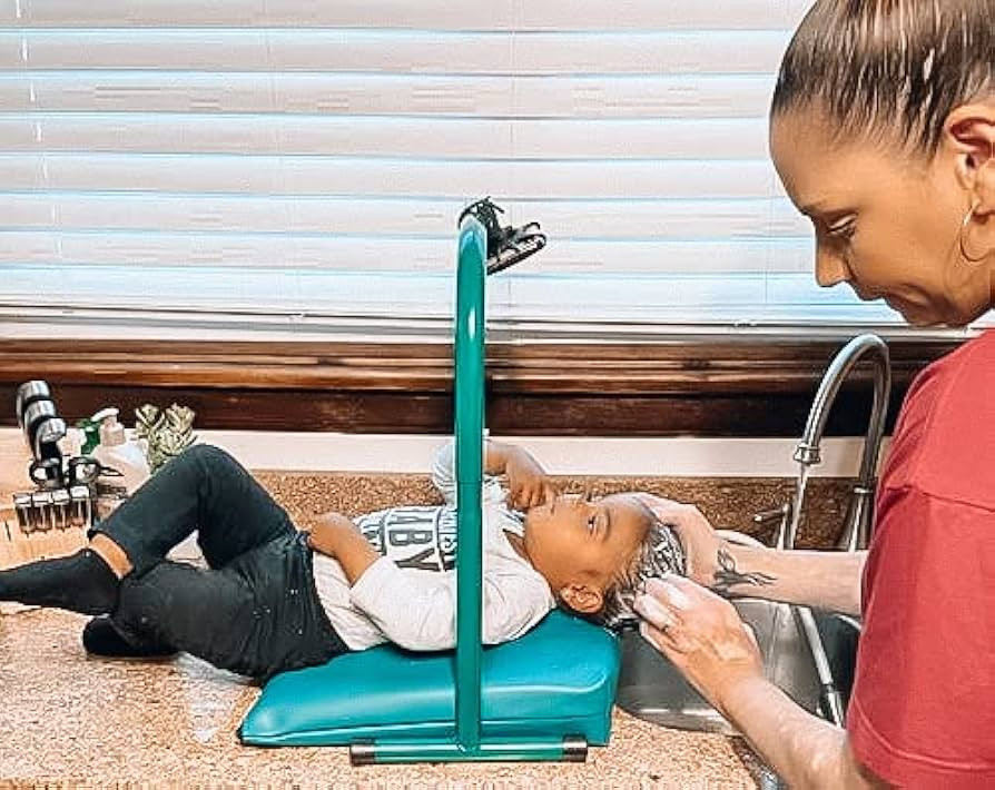 ShampooTime Shampoo Mat for Children, Toddlers, Kids with Phone Holder and Entertainment Bar| Hai... | Amazon (US)